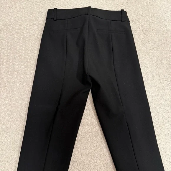 J.Crew Cameron Pant Four-Season Stretch Black Size 0 Slim Trousers - Picture 7 of 7